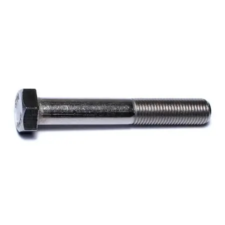 3/8 -24 X 2-1/2 18-8 Stainless Hex Cap Screws Cshss-275 (6 Pcs.)
