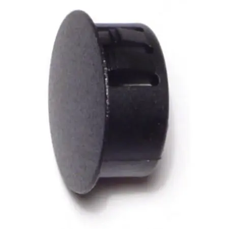 7/8 Black Nylon Plastic Flush Head Hole Plugs Hpn-081 (6 Pcs.)