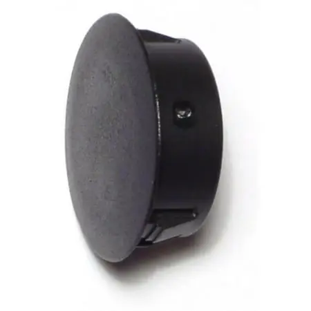 1 Black Nylon Plastic Flush Head Hole Plugs Hpn-087 (6 Pcs.)