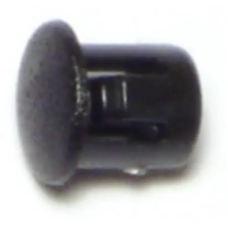 1/4 Black Nylon Plastic Flush Head Hole Plugs Hpn-027 (18 Pcs.)