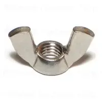 8mm-1.25 Stainless Steel Metric Wing Nuts - Durable Fastening Solution