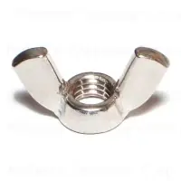 10mm-1.50 Stainless Steel Metric Wing Nuts - Durable And Versatile Fasteners