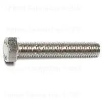 8mm-1.25 X 45mm Stainless Steel Coarse Hex Cap Screws - Durable Fasteners