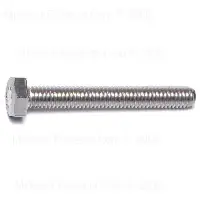 6mm-1.00 X 45mm Stainless Steel Coarse Hex Cap Screws - Durable Fasteners