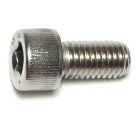 10mm-1.50 X 20mm Stainless Steel Hex Socket Cap Screws - A2-70 Grade