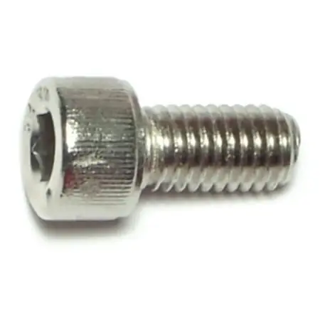 8mm-1.25 X 16mm Stainless A2-70 Hex Socket Cap Screws (5 Pcs.)