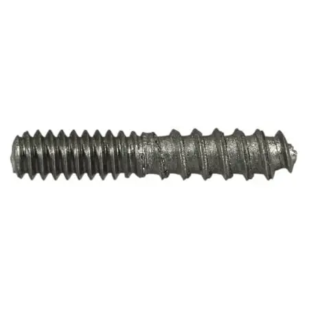 6-32 X 3/4 Plain Steel Coarse Thread Hanger Bolts Hblt-004 (20 Pcs.)