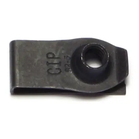 1/4 -20 Black Phosphate Coarse Thread Extruded Long U Nuts Sprnt-129 (10 Pcs.)