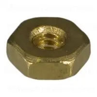 4-40 Brass Coarse Hex Nuts - Durable Fasteners For Various Applications