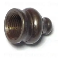 1/8 Inch Fip Antique Brass Finials For Decorative Applications