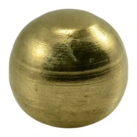8-32 X 3/8 Brass Coarse Thread Tapped Balls Tbbb-078 (10 Pcs.)