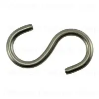 1-7/8 Inch Stainless Steel Medium Wire S Hooks - Durable And Versatile