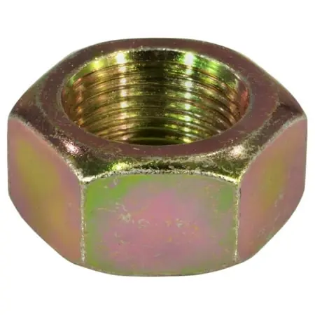 20mm-1.5 Zinc Plated Class 8 Steel Extra Fine Thread Hex Nuts (4 Pcs.)