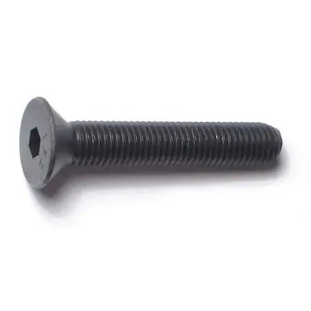 1/4 -28 X 1-1/2 Plain Steel Fine Thread Flat Head Socket Cap Screws (6 Pcs.)