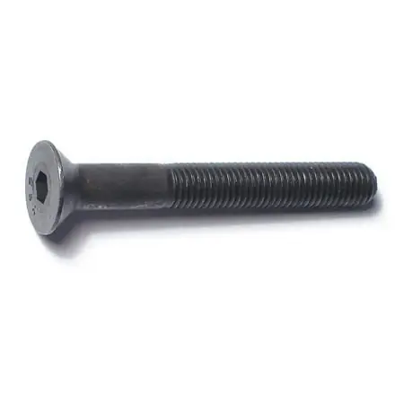 1/4 -28 X 2 Plain Steel Fine Thread Flat Head Socket Cap Screws (5 Pcs.)