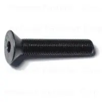 3/8-24 X 2 Black Oxide Flat Socket Cap Screws - Durable Fasteners For Various Applications