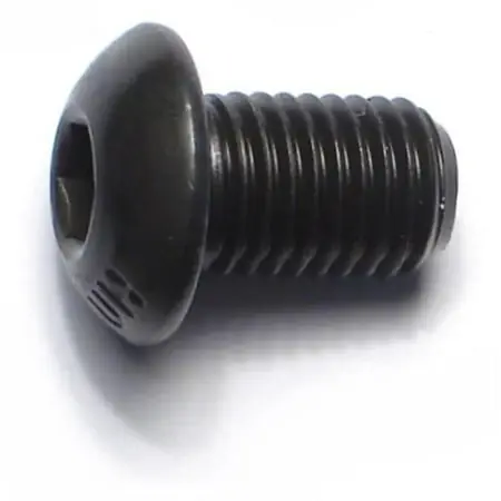 5/16 -24 X 1/2 Plain Button Head Socket Cap Screws (10 Pcs.)