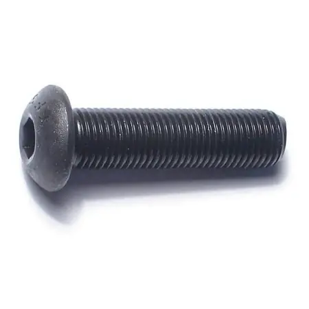 3/8 -24 X 1-1/2 Plain Button Head Socket Cap Screws (4 Pcs.)