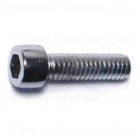 8-32 X 5/8 Inch Chrome Smooth Socket Cap Screws - Durable Fasteners
