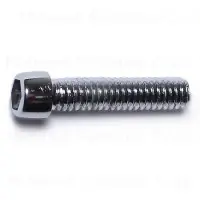 8-32 X 3/4 Chrome Smooth Socket Cap Screws - Durable Fasteners For Various Applications