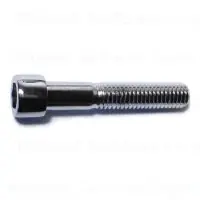 7/16-14 X 2-1/2 Chrome Smooth Socket Cap Screws - Durable Fasteners For Various Applications