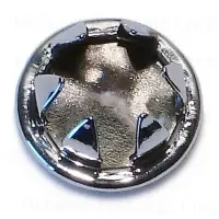 1/2 Inch Chrome Hole Plug - Durable And Stylish Finish For Various Applications
