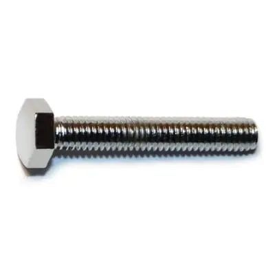 4mm-0.7 X 25mm Chrome Class 8.8 Hex Cap Screws (10 Pcs.)