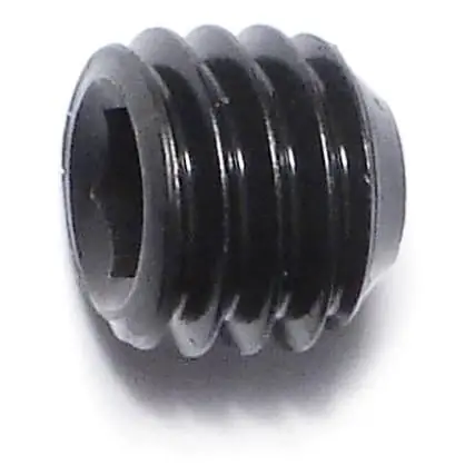 7/16 -14 X 3/8 Steel Coarse Thread Hex Socket Headless Set Screws (8 Pcs.)