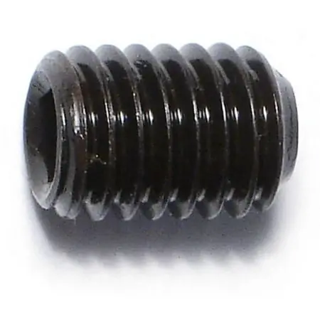 7/16 -14 X 5/8 Steel Coarse Thread Hex Socket Headless Set Screws (6 Pcs.)