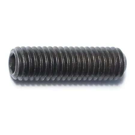 7/16 -14 X 1-1/2 Steel Coarse Thread Hex Socket Headless Set Screws (5 Pcs.)