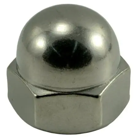 5/8 -11 18-8 Stainless Steel Coarse Thread Acorn Cap Nuts Anss-108 (3 Pcs.)