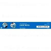 Kep & Serrated Lock Nut Midwest Assortment - Durable Fasteners For Various Applications