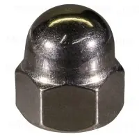 7/16-14 Stainless Steel Acorn Cap Nuts - Durable Fastening Solution