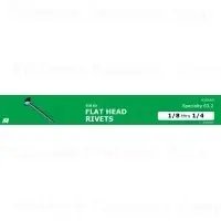 Solid Flat Head Rivets Midwest Assortment - Durable Fasteners For Various Applications