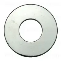 9/16 Inch Chrome Uss Flat Washers - Durable Steel Construction For Reliable Performance
