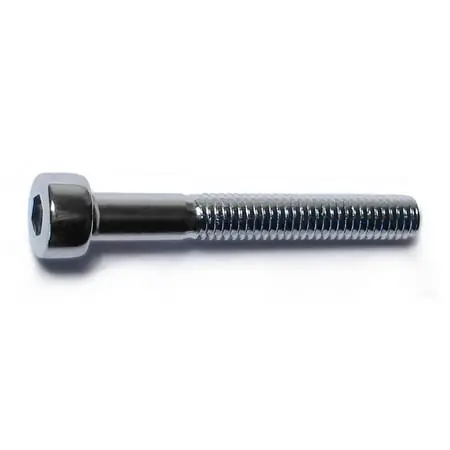 4mm-0.7 X 30mm Chrome Class 12.9 Smooth Head Hex Socket Cap Screws (10 Pcs.)