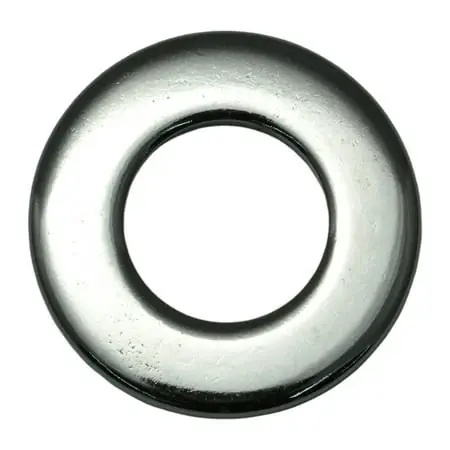9/16 X 19/32 X 1-3/16 Chrome Grade 2 Sae Flat Washers Flwsrs-199 (10 Pcs.)