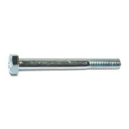 8mm-1.25 X 75mm Zinc Plated Class 8.8 Steel Coarse Thread Hex Cap Screws