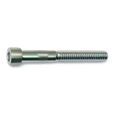 5/16 -18 X 2-1/2 Polished 18-8 Stainless Smooth Socket Cap Screws (3 Pcs.)