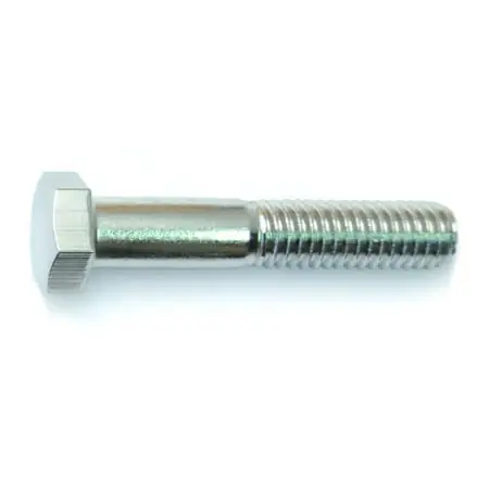 3/8 -16 X 2 Polished 18-8 Stainless Hex Cap Screws (3 Pcs.)