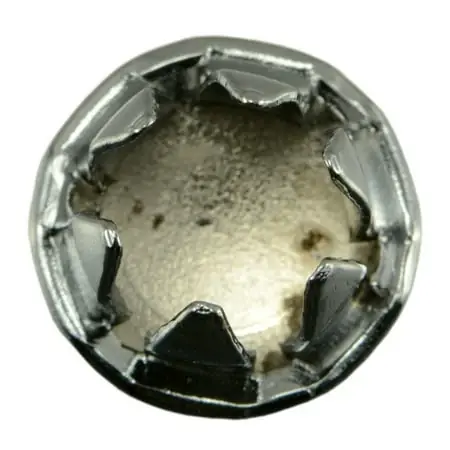 3/8 Chrome Plated Steel Flush Head Hole Plugs Hlplg-071 (20 Pcs.)