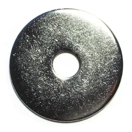 5/16 X 1-1/2 Chrome Plated Grade 2 Steel Fender Washers Fws-141 (10 Pcs.)