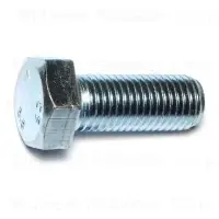 20mm X 50mm Zinc Class 8.8 Coarse Hex Cap Screws - 2.50 Thread