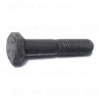 12mm-1.75 X 60mm Plain Steel Class 10.9 Coarse Hex Cap Screws - Durable Fasteners