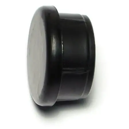 1 X 16 Gauge Round Black Plastic Furniture Tips Ftip-120 (6 Pcs.)