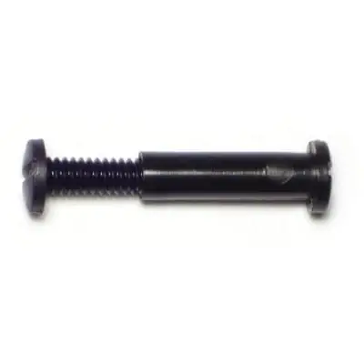7/8 X 7/8 Black Plastic Posts With Screws Bpp-042 (12 Pcs.)