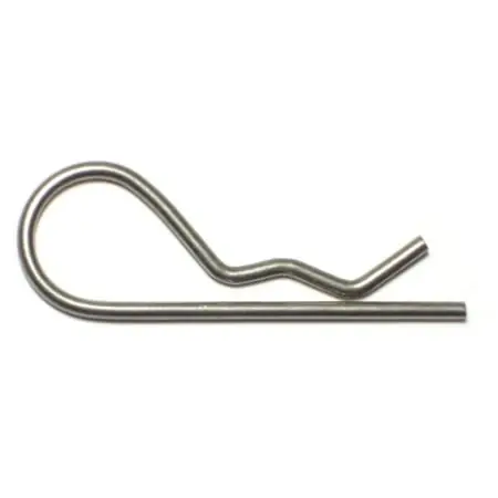 3/32 X 2-5/16 Stainless Steel Hitch Pin Clips - 18-8 Grade