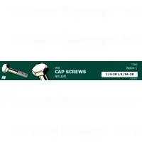 Nylon Hex Cap Screws Assortment - Durable Fasteners For Various Applications