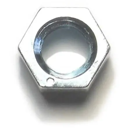 8mm-1.25 Zinc Plated Class 8 Steel Jis Coarse Thread Hex Nuts (25 Pcs.)