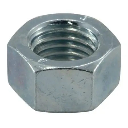 10mm-1.25 Zinc Plated Class 8 Steel Jis Fine Thread Hex Nuts (20 Pcs.)